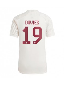 Bayern Munich Alphonso Davies #19 Rezervni Dres 2023-24 Kratak Rukavima